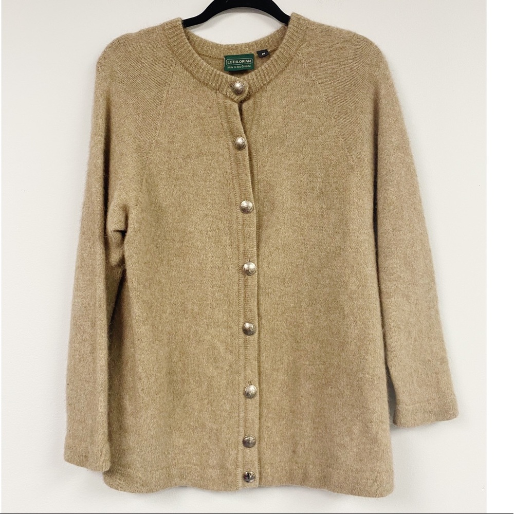 Lothlorian Vintage Wool Blend Cardigan Sweater